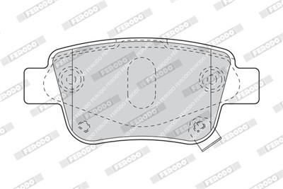 FERODO FDB1649 Číslo výrobce: 23620. EAN: 5016687335576.