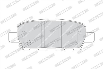 FERODO FDB1693 Číslo výrobce: 23871. EAN: 4044197230693.