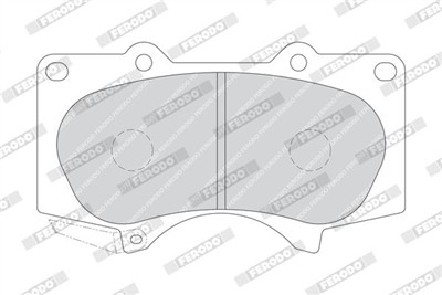 FERODO FDB1698 Číslo výrobce: 24024. EAN: 5016687335675.