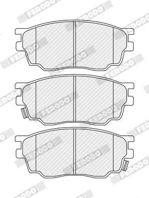 FERODO FDB1707 Číslo výrobce: 24246. EAN: 4044197230679.