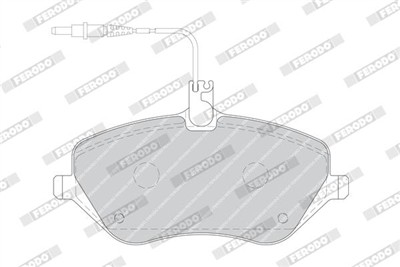 FERODO FDB1726 Číslo výrobce: 24133. EAN: 5016687351576.