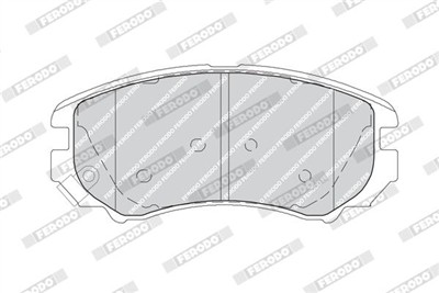 FERODO FDB1733 Číslo výrobce: 23891. EAN: 4044197229994.