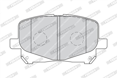 FERODO FDB1752 Číslo výrobce: 23513. EAN: 4044197230556.
