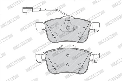 FERODO FDB1805 Číslo výrobce: 24339. EAN: 4044197267071.