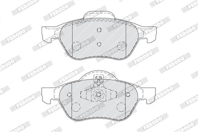 FERODO FDB1866 Číslo výrobce: 24535. EAN: 4044197316649.