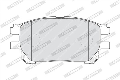 FERODO FDB1868 Číslo výrobce: 23759. EAN: 4044197319848.