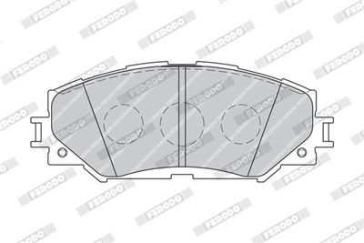 FERODO FDB1891 Číslo výrobce: 24336. EAN: 4044197322251.