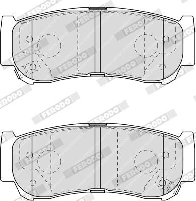 FERODO FDB1910 Číslo výrobce: 24488. EAN: 4044197446018.