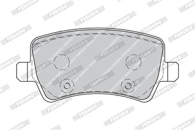 FERODO FDB1918 Číslo výrobce: 24496. EAN: 4044197328239.