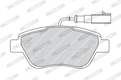 FERODO FDB1946 Číslo výrobce: 23705. EAN: 4044197341108.