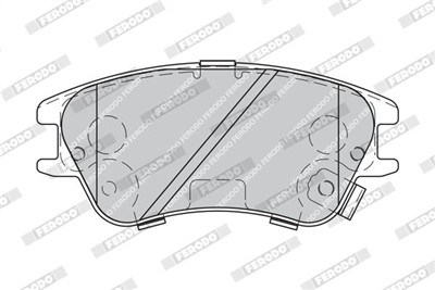 FERODO FDB1950 Číslo výrobce: 24277. EAN: 4044197341696.