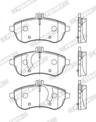 FERODO FDB1978 Číslo výrobce: 24306. EAN: 4044197387526.