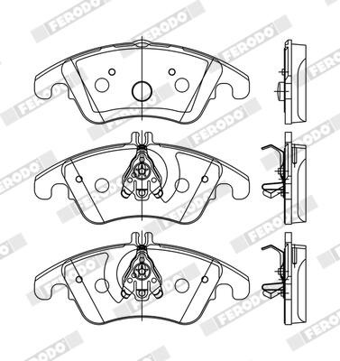 FERODO FDB1979 Číslo výrobce: 24310. EAN: 4044197396573.