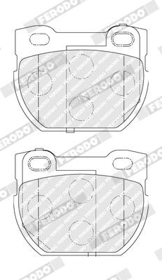 FERODO FDB1994 Číslo výrobce: 23471. EAN: 4044197393190.