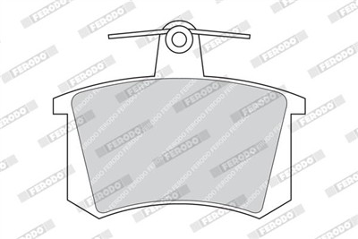 FERODO FDB222 Číslo výrobce: 21144. EAN: 5016687067873.
