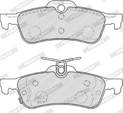FERODO FDB4041 Číslo výrobce: 24574. EAN: 4044197403950.