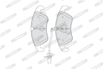 FERODO FDB4044 Číslo výrobce: 24743. EAN: 4044197405008.