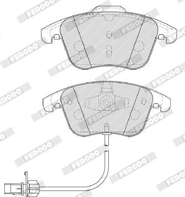 FERODO FDB4045 Číslo výrobce: 24705. EAN: 4044197405015.