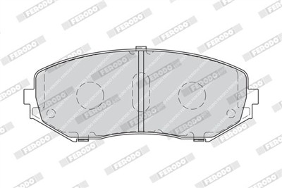 FERODO FDB4060 Číslo výrobce: 24346. EAN: 4044197412990.