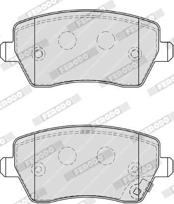 FERODO FDB4069 Číslo výrobce: 23973. EAN: 4044197416059.
