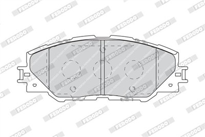 FERODO FDB4136 Číslo výrobce: 24337. EAN: 4044197446001.