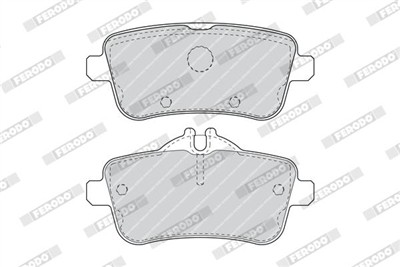 FERODO FDB4169 Číslo výrobce: 25215. EAN: 4044197684120.