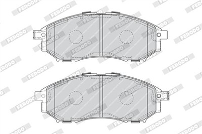 FERODO FDB4177 Číslo výrobce: 23698. EAN: 4044197457557.