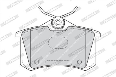 FERODO FDB4183 Číslo výrobce: 20961. EAN: 4044197458547.