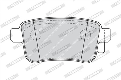 FERODO FDB4186 Číslo výrobce: 24692. EAN: 4044197458578.