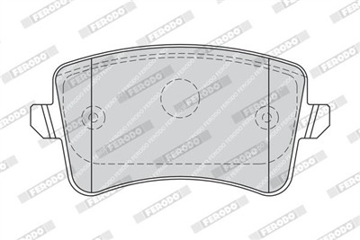 FERODO FDB4190 Číslo výrobce: 24606. EAN: 4044197459445.