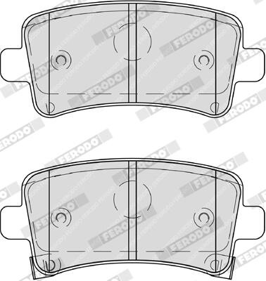 FERODO FDB4209 Číslo výrobce: 24421. EAN: 4044197472369.