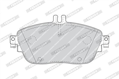 FERODO FDB4245 Číslo výrobce: 24869. EAN: 4044197624713.