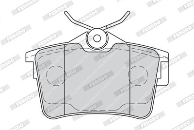 FERODO FDB4250 Číslo výrobce: 24765. EAN: 4044197496884.