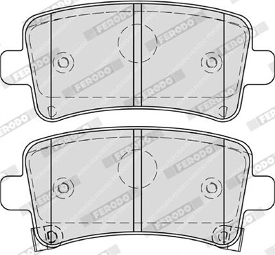 FERODO FDB4252 Číslo výrobce: 24421. EAN: 4044197496891.