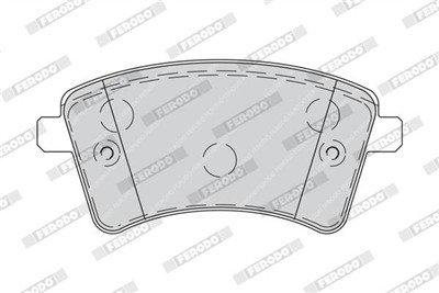FERODO FDB4256 Číslo výrobce: 24693. EAN: 4044197497331.