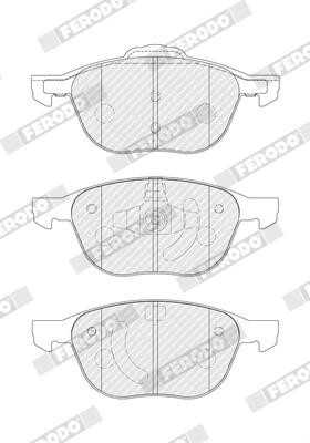 FERODO FDB4319 Číslo výrobce: 23723. EAN: 4044197531424.