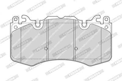 FERODO FDB4379 Číslo výrobce: 24659. EAN: 4044197552306.