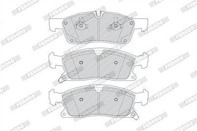 FERODO FDB4403 Číslo výrobce: 25190. EAN: 4044197562572.