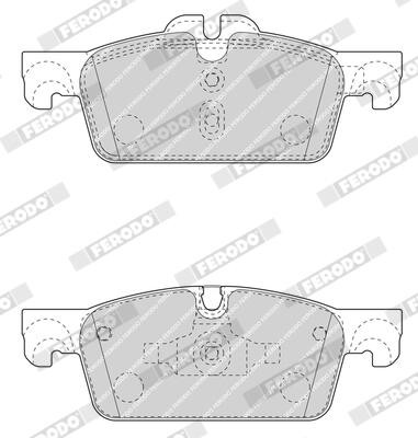 FERODO FDB4405 Číslo výrobce: 25222. EAN: 4044197565061.