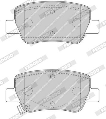 FERODO FDB4411 Číslo výrobce: 24885. EAN: 4044197565122.