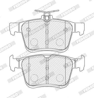 FERODO FDB4434 Číslo výrobce: 25008. EAN: 4044197624805.