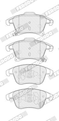 FERODO FDB4445 Číslo výrobce: 24153. EAN: 4044197963218.