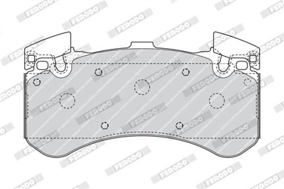 FERODO FDB4468 Číslo výrobce: 24847. EAN: 4044197657728.