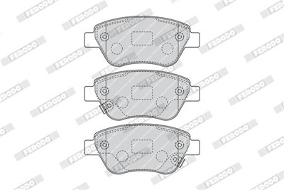 FERODO FDB4486 Číslo výrobce: 23982. EAN: 4044197675425.