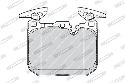 FERODO FDB4611 Číslo výrobce: 25028. EAN: 4044197733569.