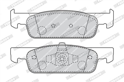 FERODO FDB4615 Číslo výrobce: 25702. EAN: 4044197733606.
