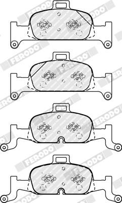 FERODO FDB4616 Číslo výrobce: 22403. EAN: 4044197813483.