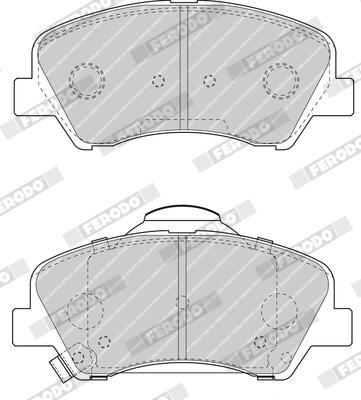 FERODO FDB4623 Číslo výrobce: 25348. EAN: 4044197743995.