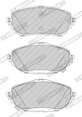 FERODO FDB4648 Číslo výrobce: 25698. EAN: 4044197743957.
