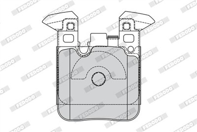 FERODO FDB4663 Číslo výrobce: 25029. EAN: 4044197752973.